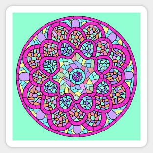 Circle Mandalas 94 (Style:3) Sticker